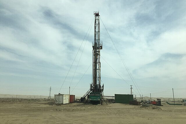 Turkmenistan oil drilling