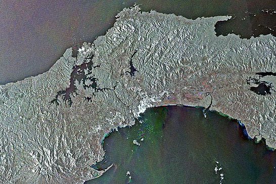 Panama coast